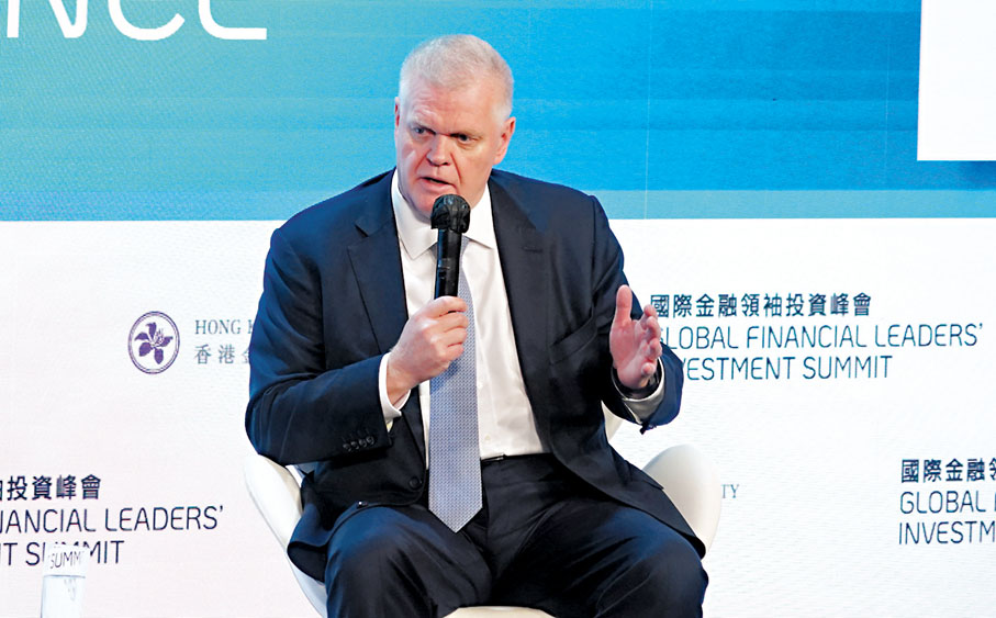 滙控行政總裁祈耀年　香港文匯報記者曾興偉 攝