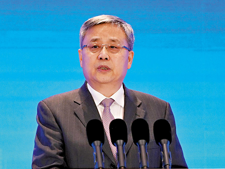 ◆ 郭樹清指出，金融穩定保障基金、存款保險基金等不能成為「發款箱」，要充分發揮市場化法治化處置平台作用。 資料圖片