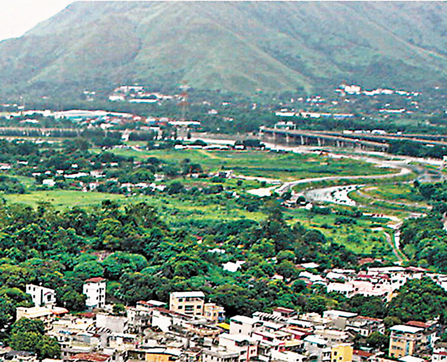 ◆元朗蠔洲路(近東成里)土地鄰近元朗公路,發展較為便利。 資料圖片