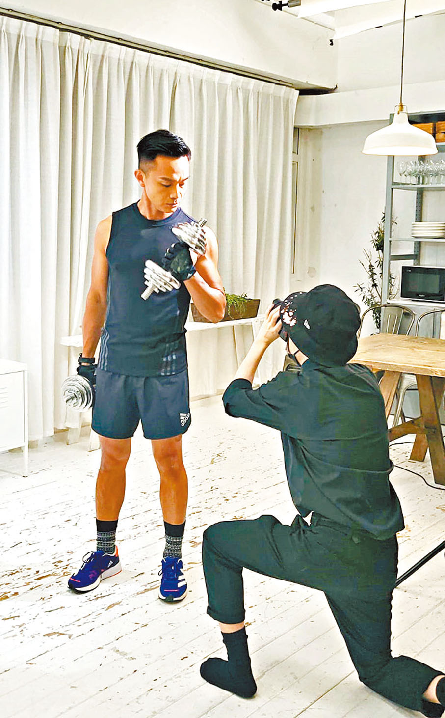 ◆ 胡諾言身形狀態fit爆。