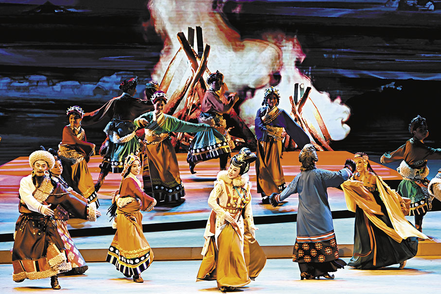 ◆粵劇《文成公主》早前在廣州大劇院首演。