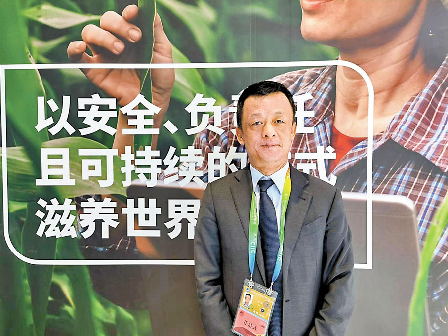 ◆ 嘉吉中國區總裁劉軍 　香港文匯報記者倪夢璟 攝