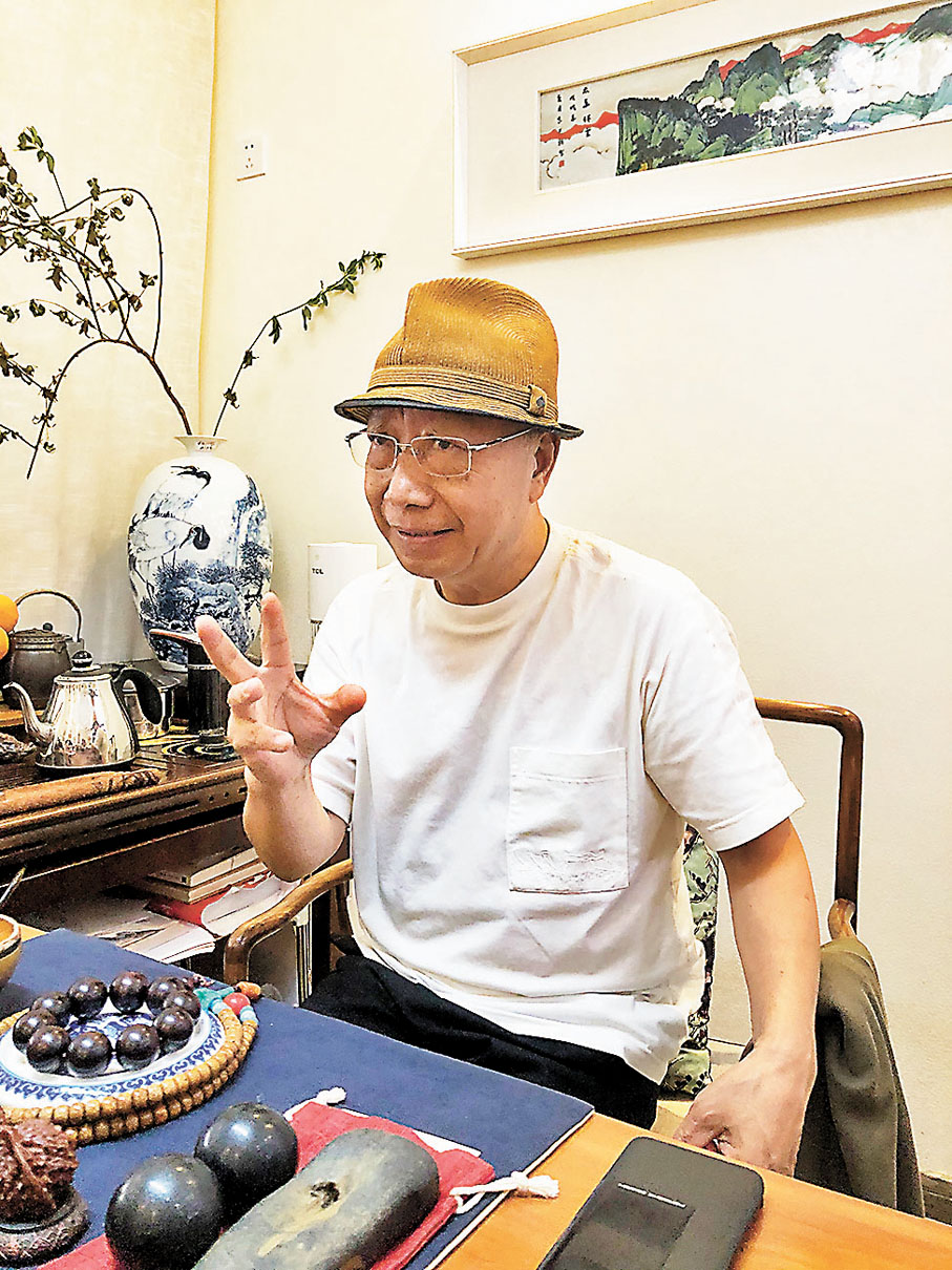 ◆既是湘菜大師，又是藝術家，張志君集調鼎高手與丹青妙手於一身。