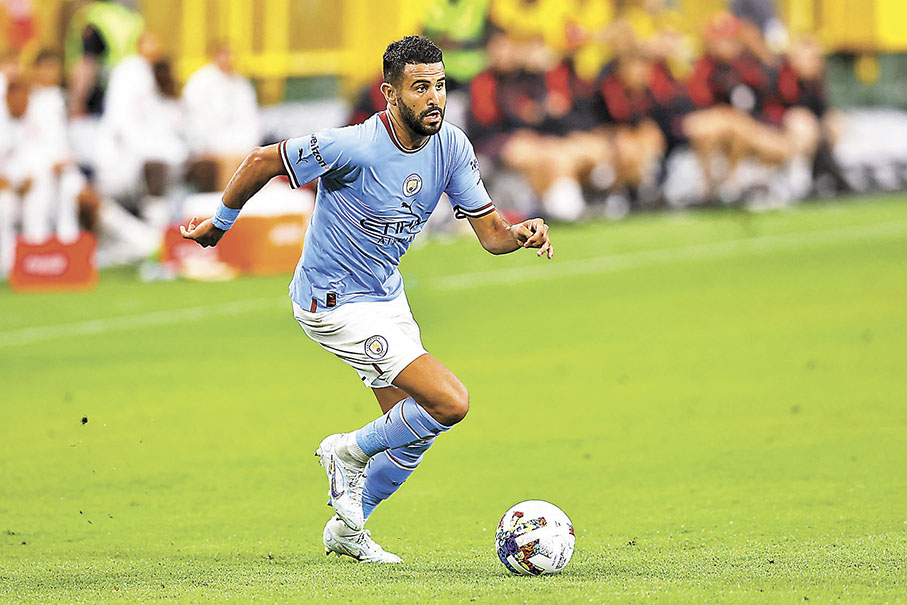 ◆ 曼城前鋒馬列斯今季較多時間是在盃賽擔任正選。  路透社