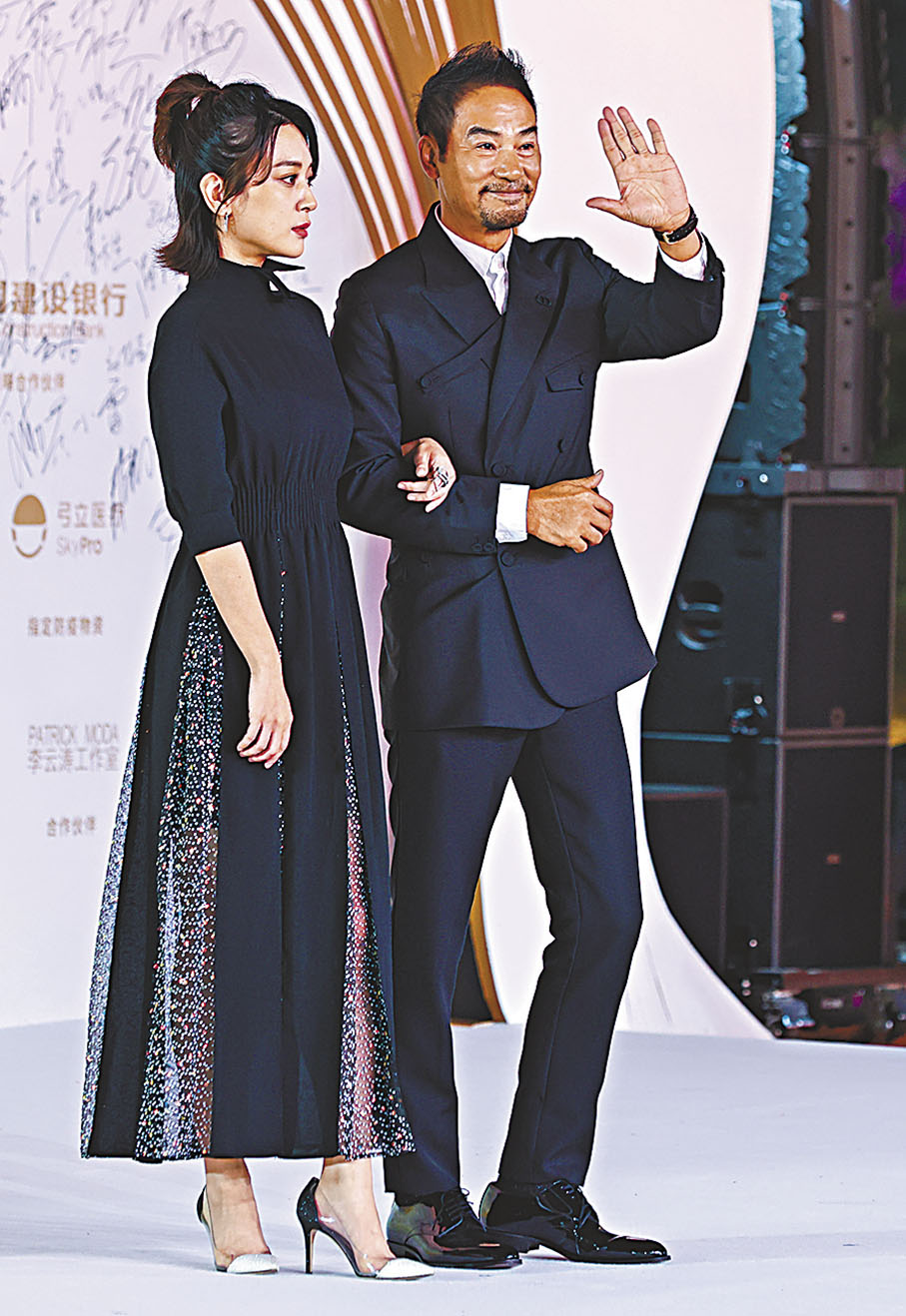 ◆任達華昨日現身金雞獎盛典。