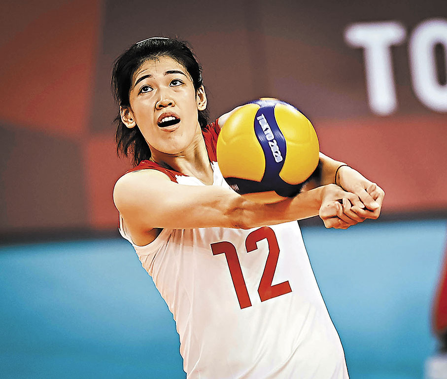 ◆李盈瑩已成為中國女排的主攻手。 FIVB圖片