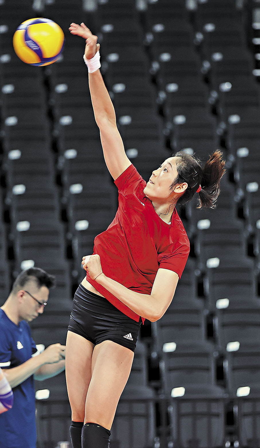 ◆朱婷有望明年回歸中國女排。 資料圖片