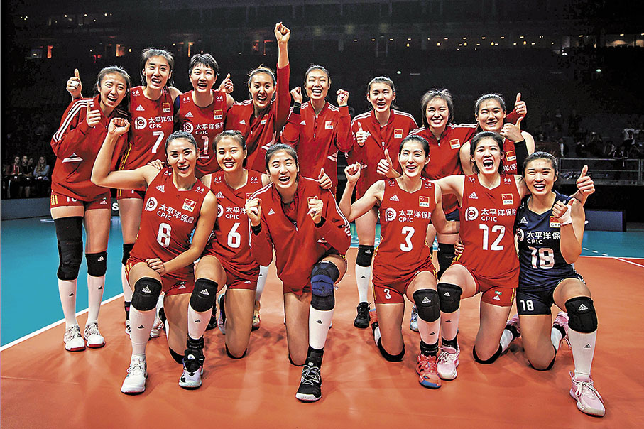 ◆中國女排將於明年6月重臨香江。 資料圖片