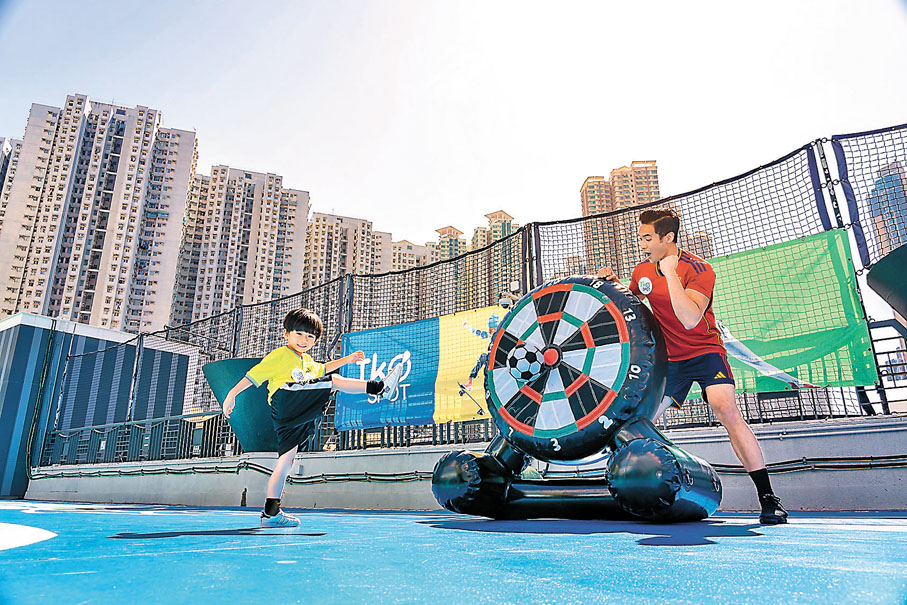 ◆位於「將軍競技場」內的免費足球挑戰。