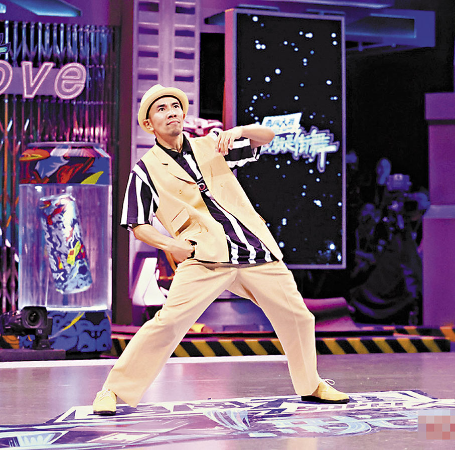 ◆北村彰英（Acky）在街舞節目中。
