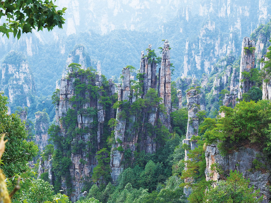 ◆天子山御筆峰。姚進 攝