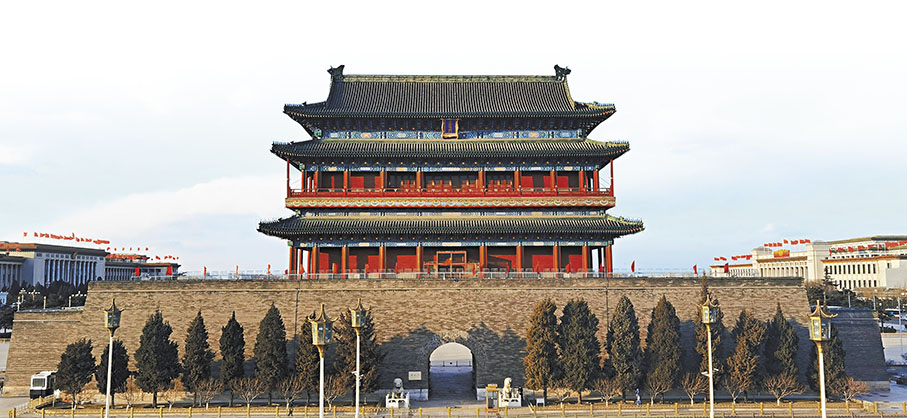 ◆ 北京正陽門城樓。 受訪者供圖