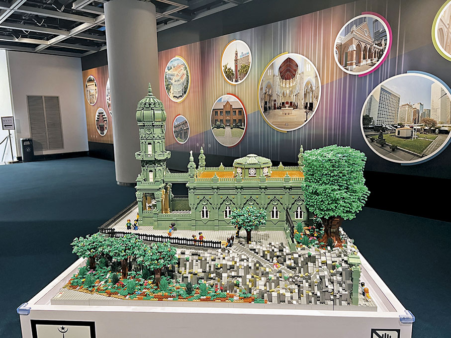 ◆回教清真禮拜總堂積木模型