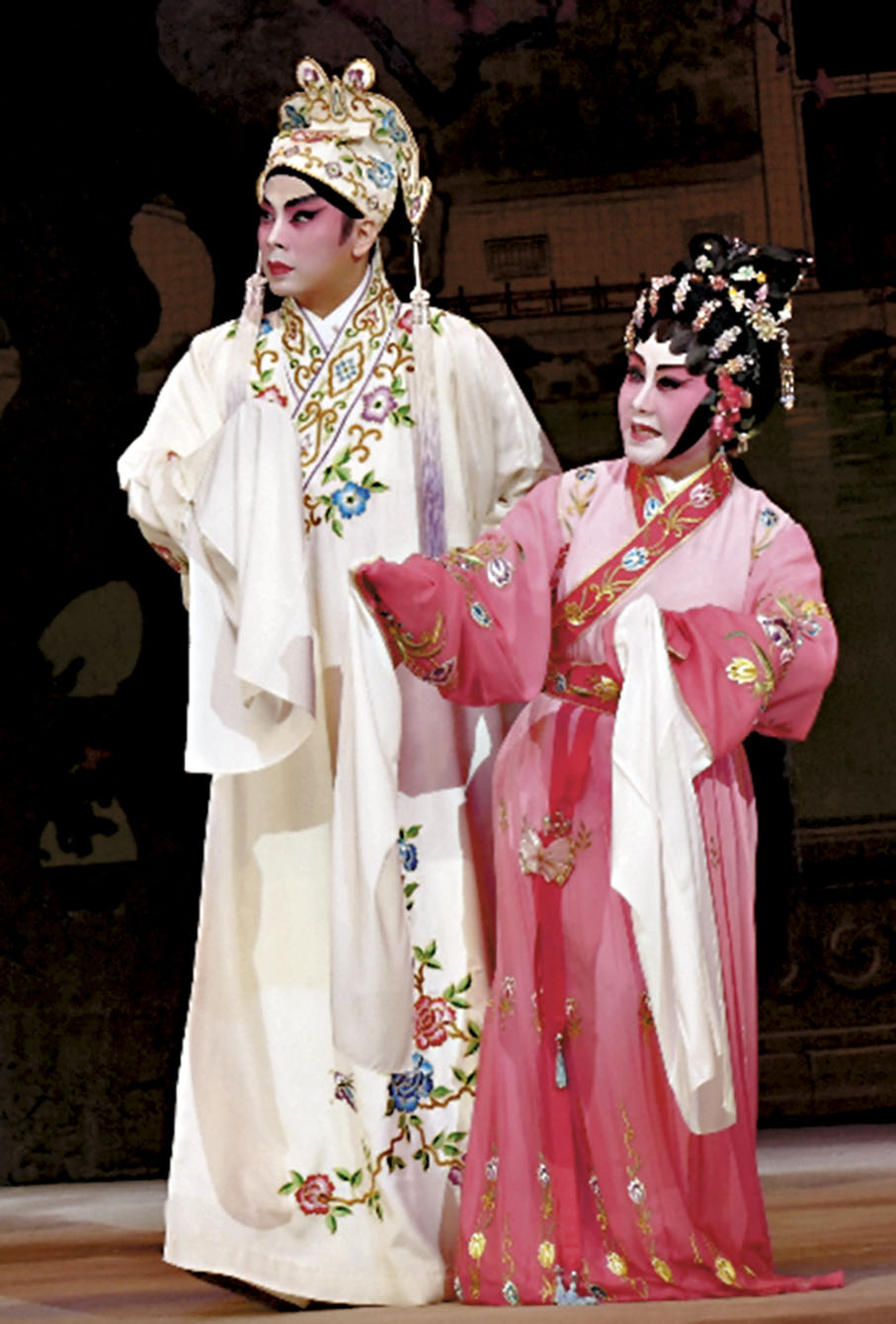 ◆阮德民和楚雲玉是時常合作的舞台夥伴。