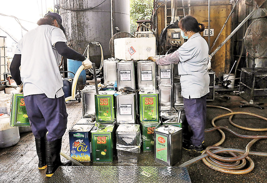 ◆ 競爭激烈下,倡威每月只能收集到約300噸廢食油。 香港文匯報記者 攝