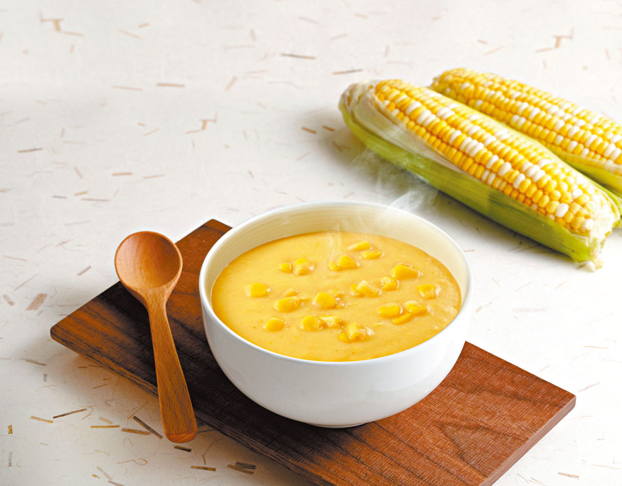 ◆和風粟米牛乳濃湯。