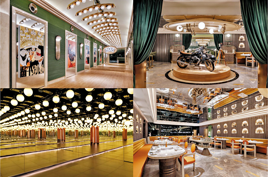 ◆香江花月餐廳內裏設計非常漂亮及有舞台感。