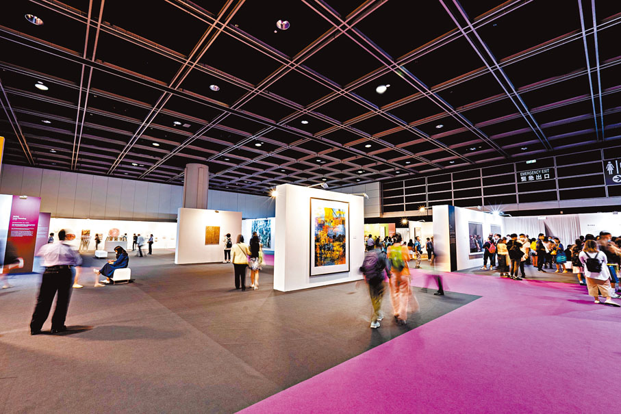 ◆為期四日的活動吸引眾多觀眾入場參觀。 「藝文香港」供圖