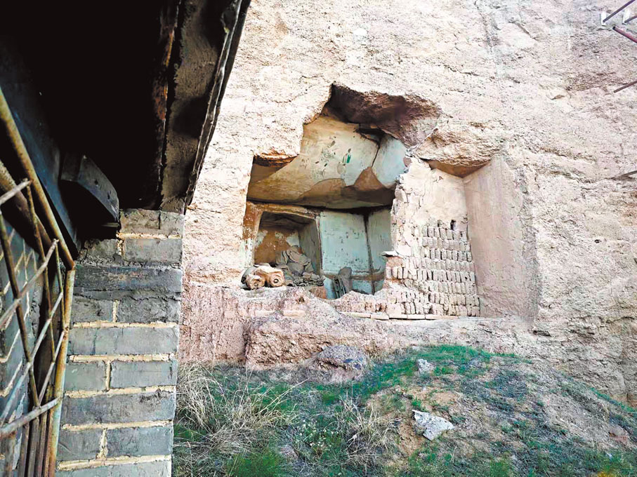 ◆石窟損毀嚴重。