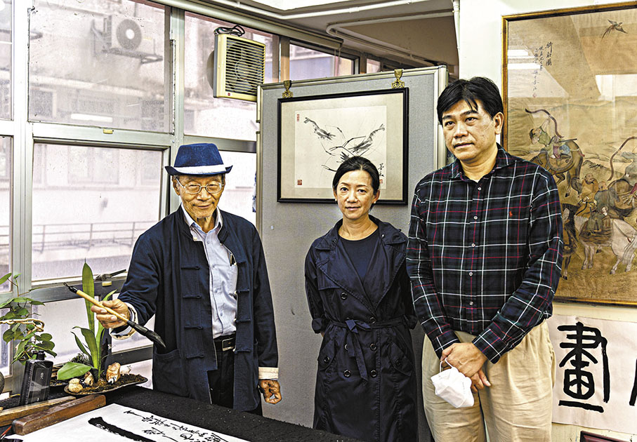 ◆學生們大多跟隨傅世亨多年，張逸莉何國寶都是他的得意門生。