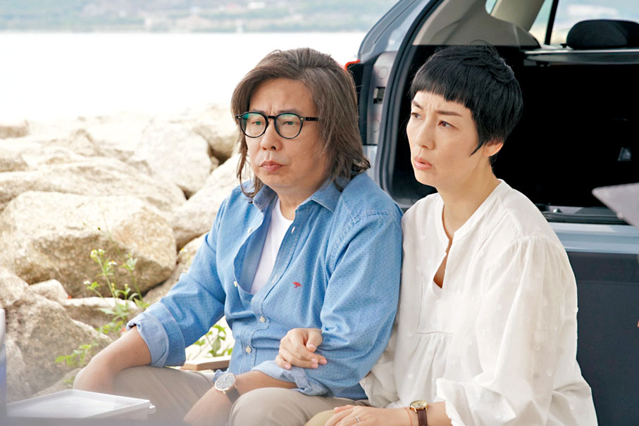 ◆ 江美儀與林敏驄《下流上車族》大受歡迎。