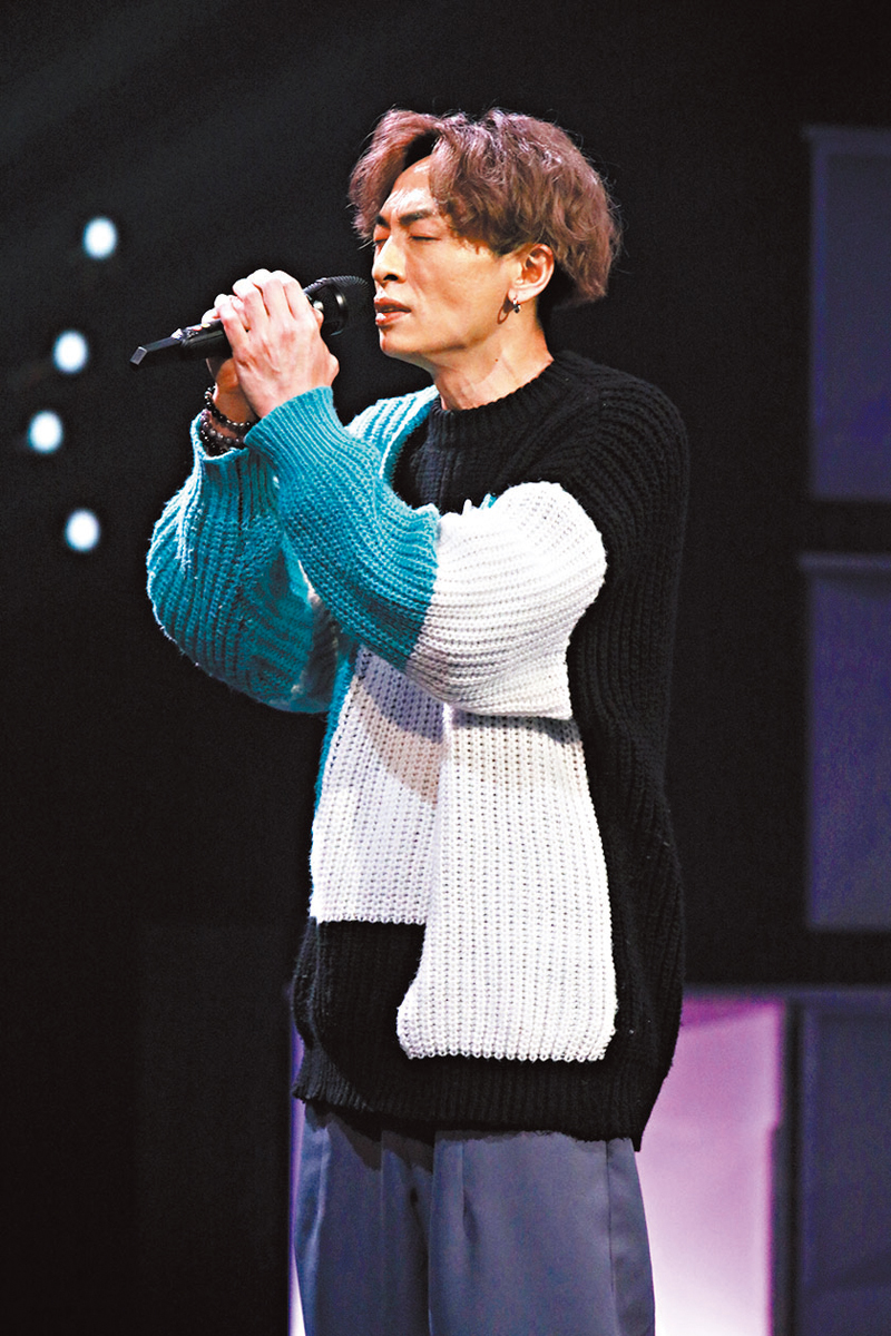 ◆ 顏志恒歌唱實力驚人。