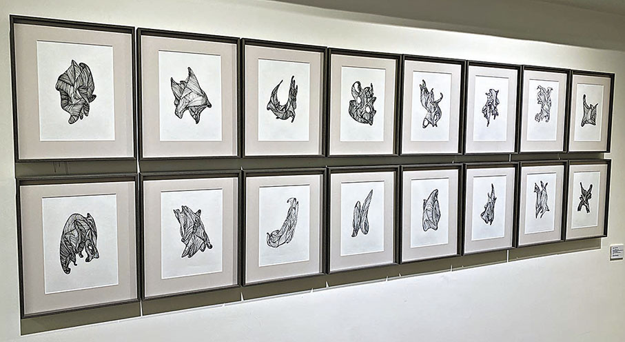 ◆水墨作品 《蛻變系列#1-16》