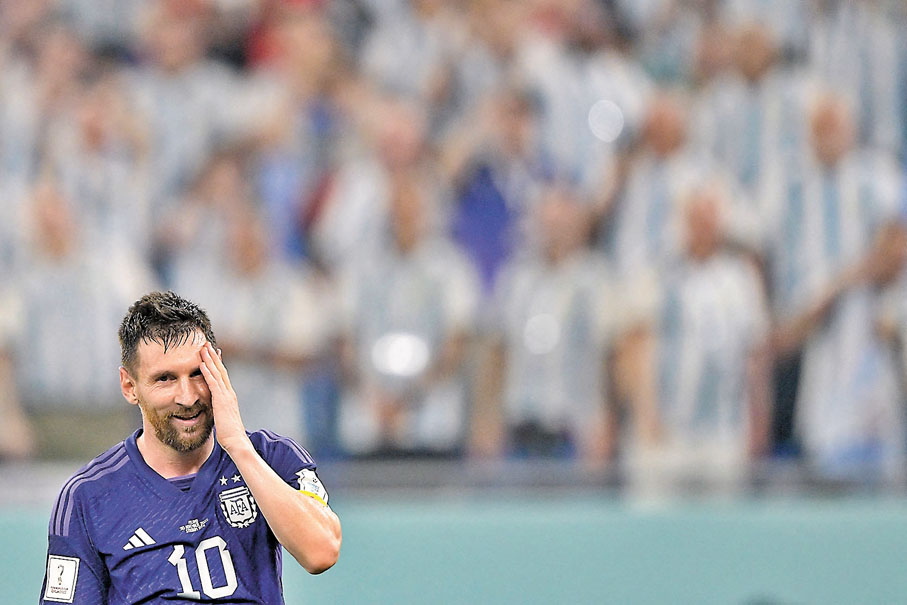 ◆美斯不斷創造歷史。 法新社