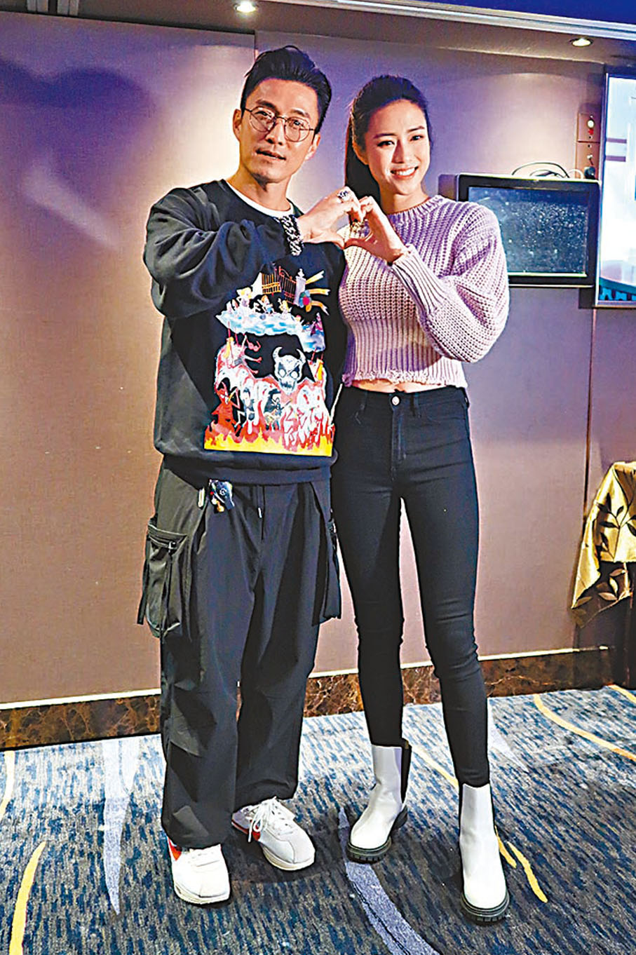 ◆陳山聰和劉穎鏇這個CP組合很受觀眾歡迎。