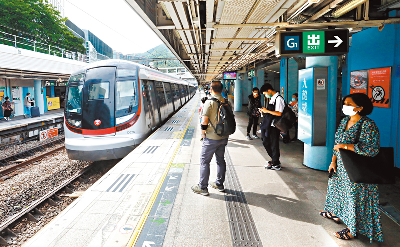 ◆多名議員關注中鐵線連接九龍塘站問題。資料圖片