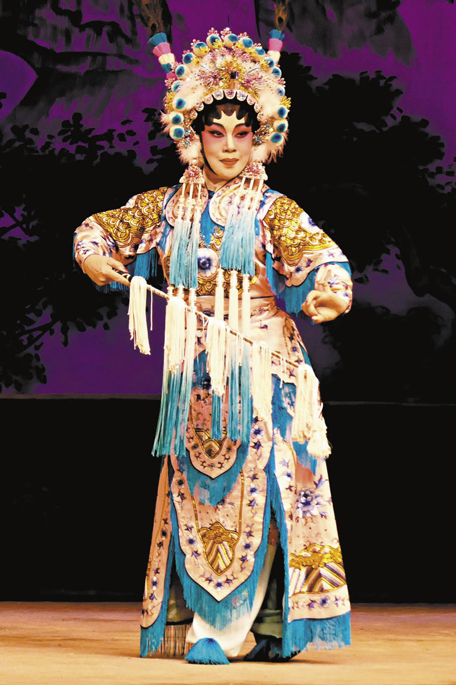 ◆鄧美玲是《謀攻》一劇的正印花旦。