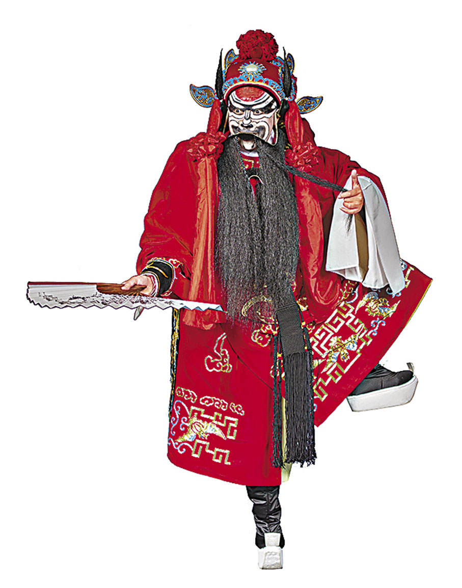 ◆李淑芬擔演鍾馗。