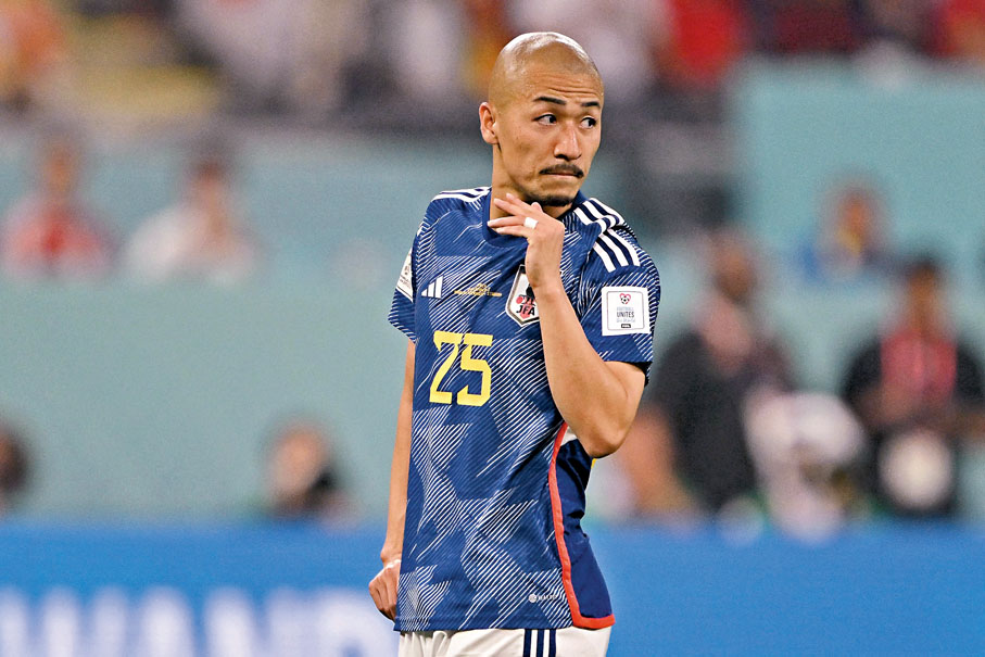 前田大然 日本前鋒 年齡:25歲 効力球會:些路迪(蘇超) 國家隊上陣次數(入球):10(1)