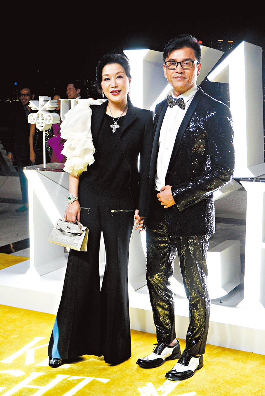 ◆呂良偉夫婦亮相盛會。