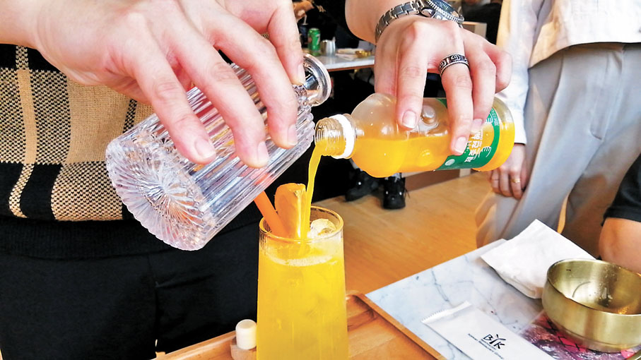 ◆濟州橘子梳打