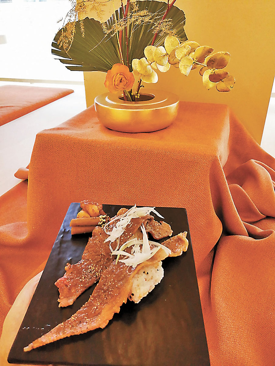 ◆火炙和牛壽司 