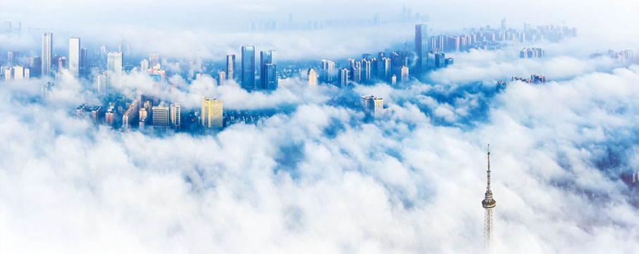 ◆ 霧漫開福如仙境。