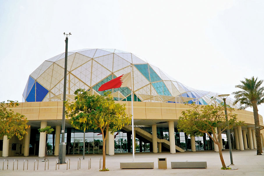 ◆盧塞爾體育館是2030年多哈亞運場館之一。 香港文匯報特派記者郭正謙  攝