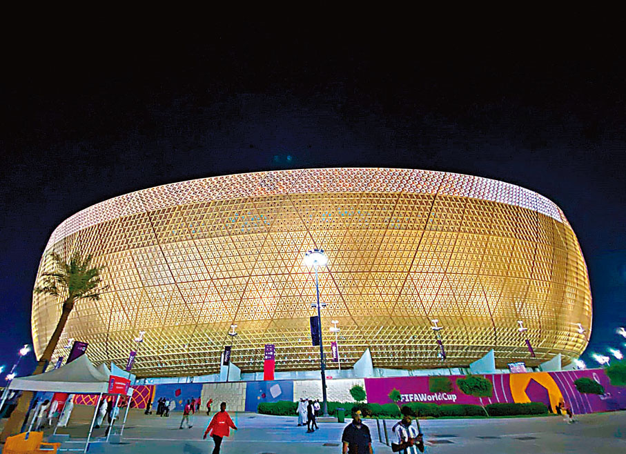 ◆盧塞爾球場落成只是盧塞爾發展的一部分。香港文匯報特派記者郭正謙  攝