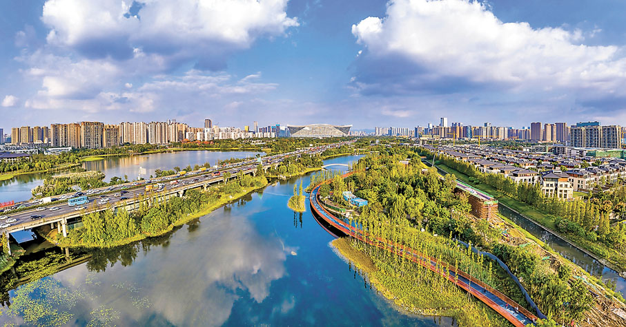 ◆成都錦城湖綠道