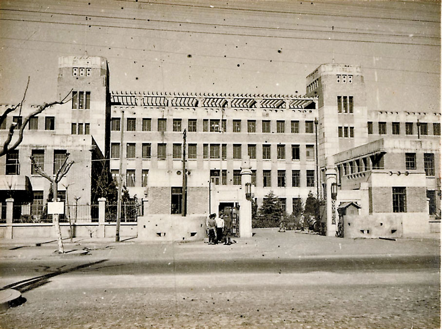 ◆中央醫院主樓被日軍細菌部隊侵佔，作「榮第1644部隊」總部。受訪者供圖