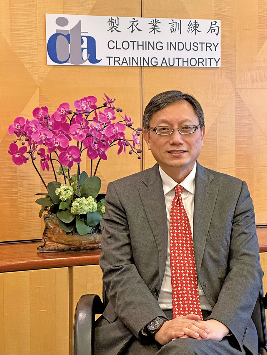 ◆ 製衣業訓練局主席鄭文德。