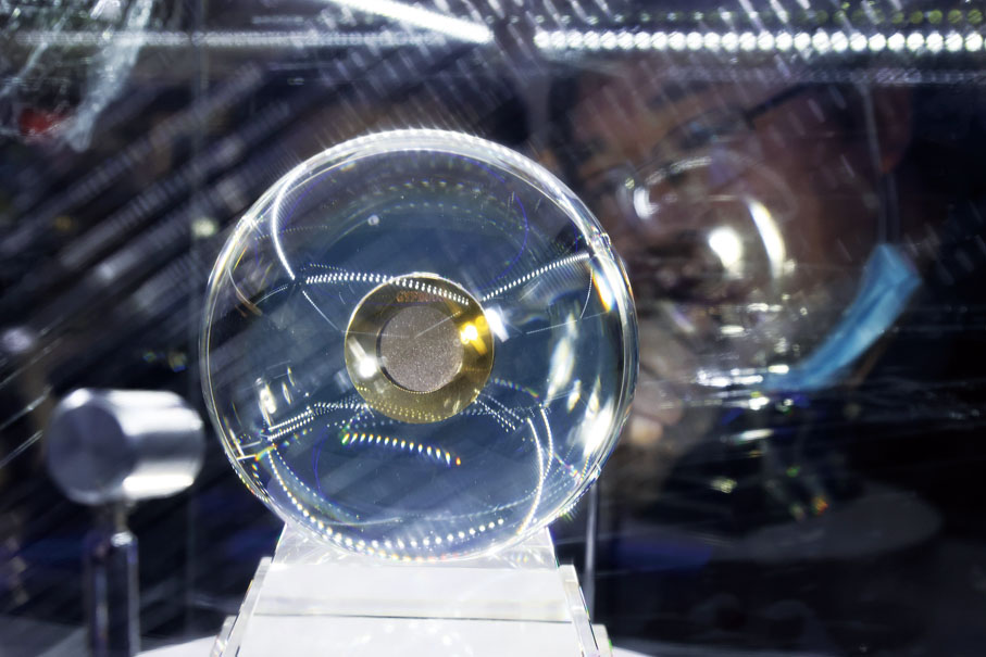 ◆月球土壤樣本實物。