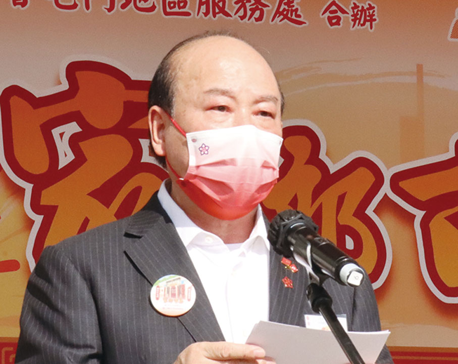 ◆ 龔俊龍致辭。