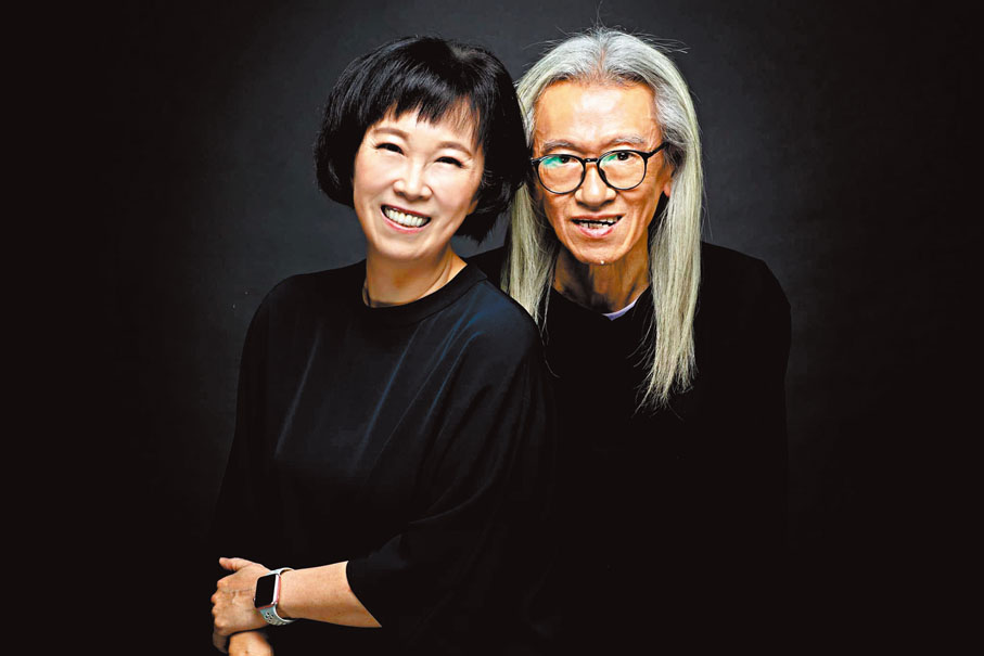 ◆林秋離與妻子熊美玲是華語樂壇著名的神仙眷侶。