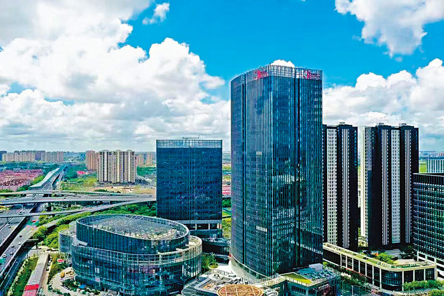 ◆香港信德集團上海「前灘31」實景圖。