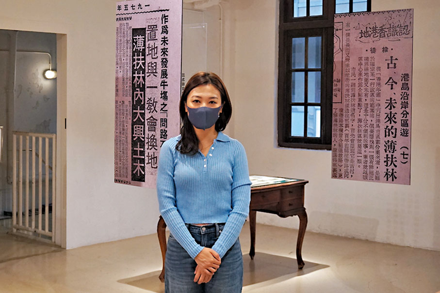 ◆薄鳧林牧場古蹟及業務發展經理林楚穎 攝影：張岳悅