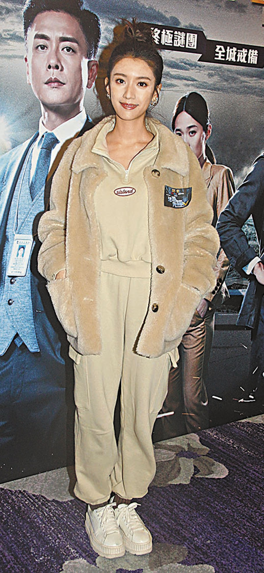 ◆蔡思貝為應付明年馬拉松已開始練跑。