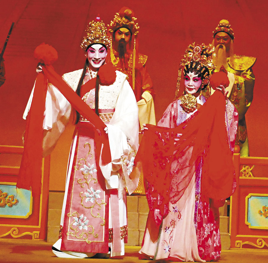 ◆尹飛燕和煒唐首次合演《九天玄女》。