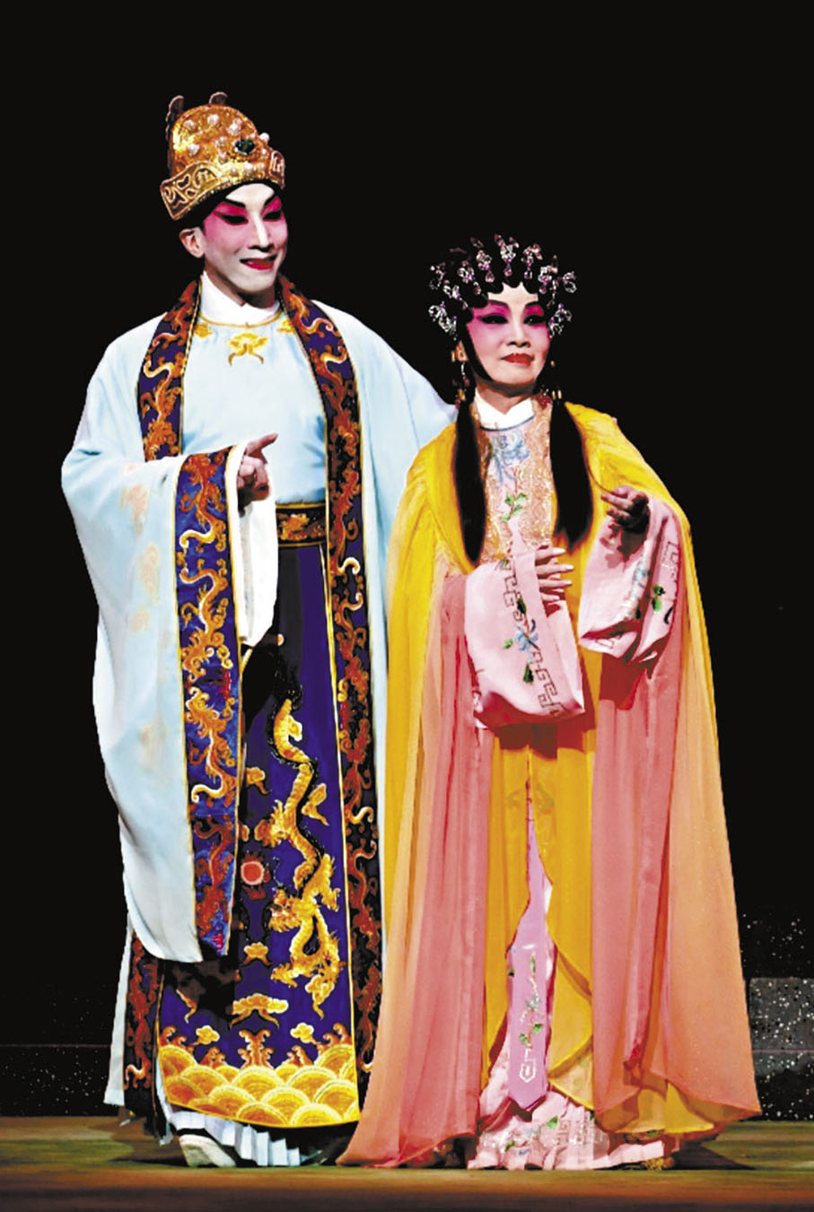 ◆《李後主》中，尹飛燕在《私會》一段戲中，演出小周嬌美動人。